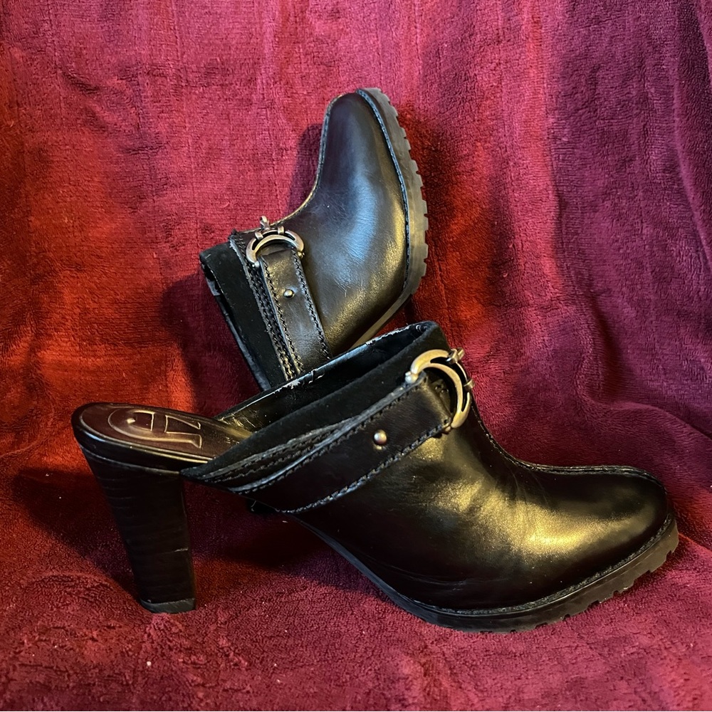 Etienne Aigner heeled mules sz 6 1/2